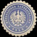 Siegelmarke Königliches Landrathsamt - Oels W0259914