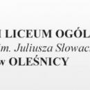 Logotyp I LO w Oleśnicy